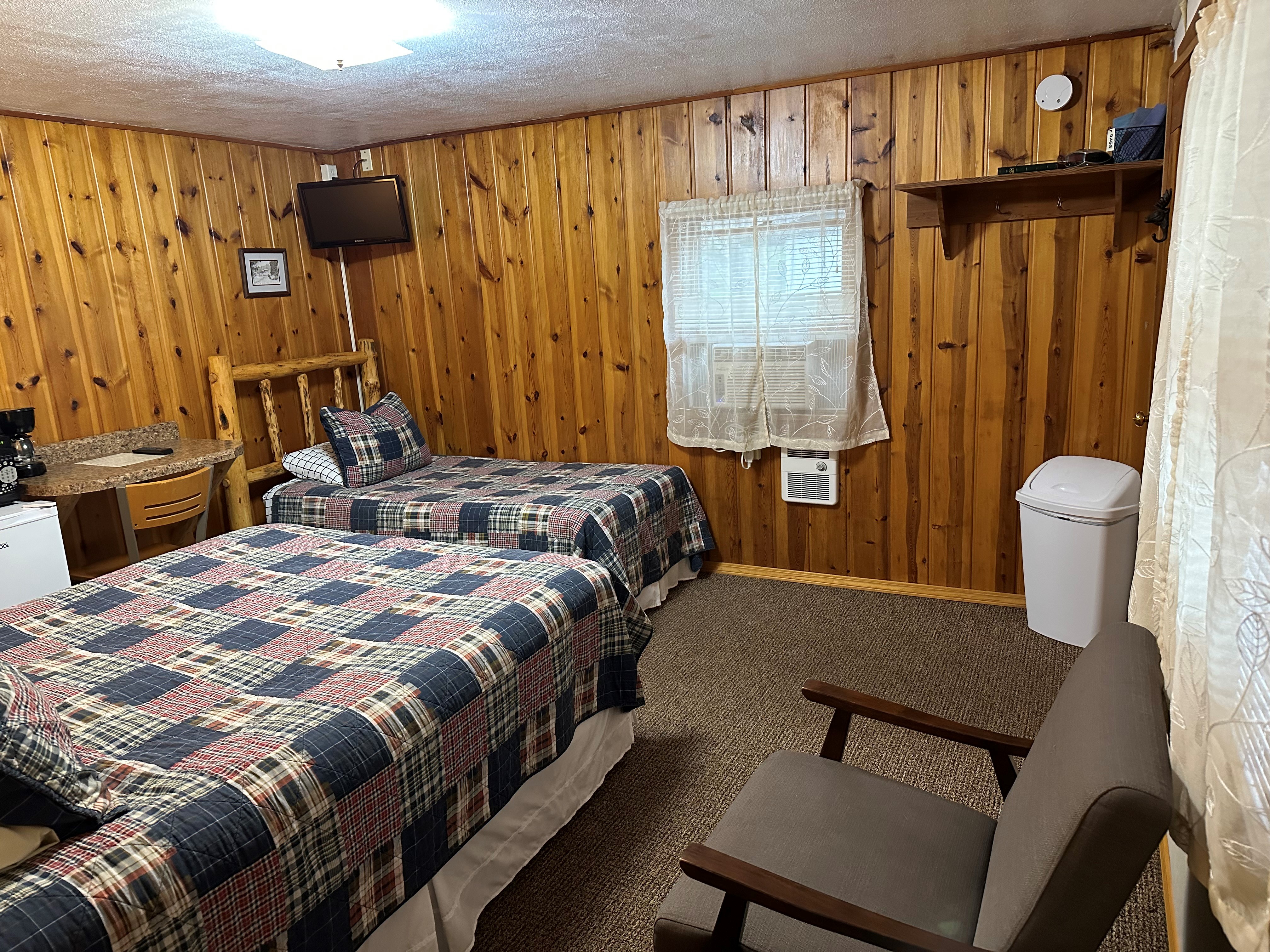 Kemp's Kamp - Photo of Cabin 2 interior.